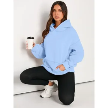 EFAN Oversized Fleece Hoodies for Women - Stylish Comfort