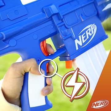NERF Fortnite Blue Shock Blaster for Thrilling Battles