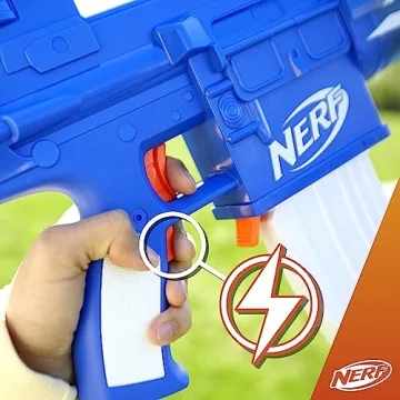NERF Fortnite Blue Shock Blaster for Thrilling Battles