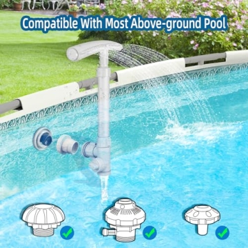 360° Adjustable Pool Fountain for Ultimate Summer Cooling