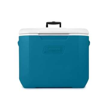 Coleman Cooler—Chiller 60 Quart Cooler with Wheels