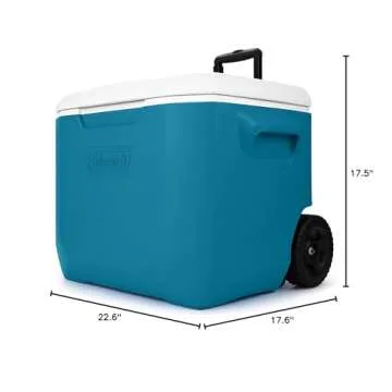 Coleman TempLock Insulated 60 Quart Cooler with Wheels