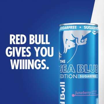 Red Bull Sea Blue Edition Sugar Free Energy Drink