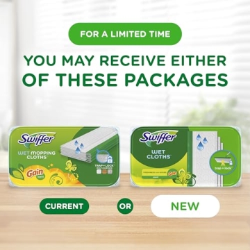 Swiffer Sweeper Wet Mop Pads Gain Scent 24 Count