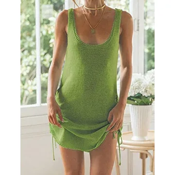 Eddoyee Sexy Crochet Beach Cover Up - Stylish Summer Essential