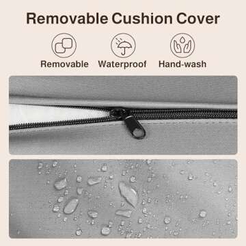 Ahomly Outdoor Wicker Patio Furniture Set for Relaxation