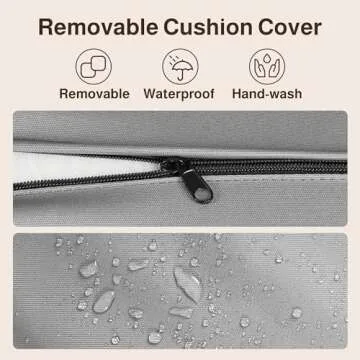 Ahomly Outdoor Wicker Patio Furniture Set for Relaxation