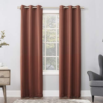 Sun Zero Easton Energy Efficient Blackout Curtains Pair