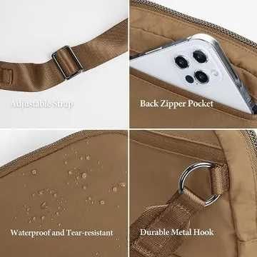 Stylish ODODOS Adjustable Crossbody Bag with Durable Design