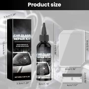 JUDUNA Car Windshield Crack Repair Kit - Fast & Easy Repair Solution