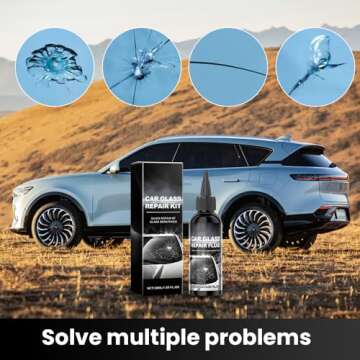 JUDUNA Windshield Crack Repair Kit for Fast & Secure Fixes