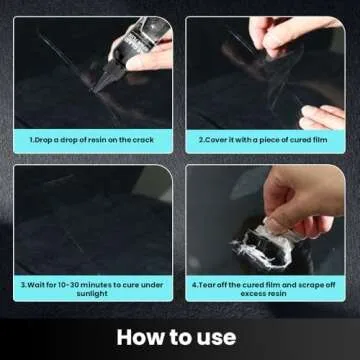 JUDUNA Windshield Crack Repair Kit for Fast & Secure Fixes