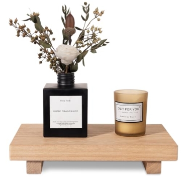 Stylish Wooden Riser Decorative Tray for Home Decor