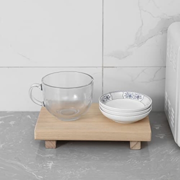 Stylish Wooden Riser Decorative Tray for Home Decor