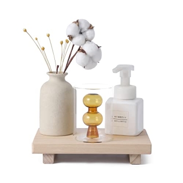 Stylish Wooden Riser Decorative Tray for Home Decor