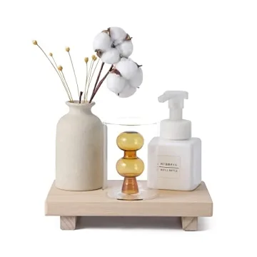 Stylish Wooden Riser Decorative Tray for Home Decor