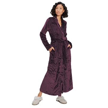 UGG Women's Marlow Robe in Port - Stylish Comfort Awaits