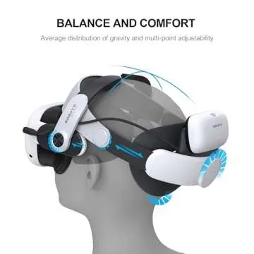 BOBOVR M3 Max Battery Pack Head Strap Accessories, Compatible with Meta Quest 3/3S, 10000mah hot-swappable Battery Pack, 20W Fast Charging
