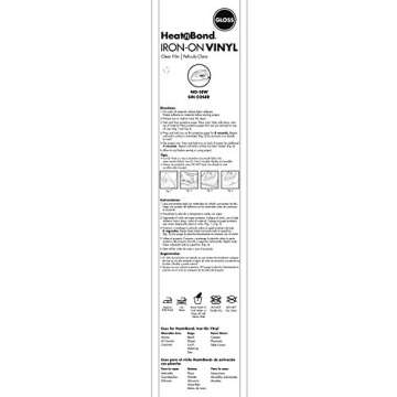 Versatile HeatnBond Iron-on Vinyl for Crafting and Decor