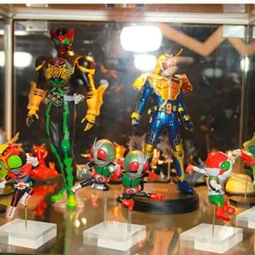 Remerry 8-Piece Acrylic Display Block Set – Clear Polished Stands for Enhanced Showcasing