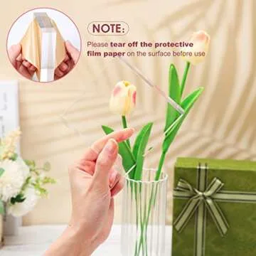 Remerry Acrylic Display Blocks - Stylish & Versatile 8-Pack