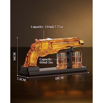Gun Whiskey Decanter Set for Men | Kollea Gift