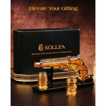 Gun Whiskey Decanter Set for Men | Kollea Gift