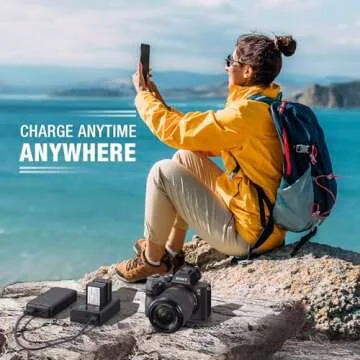 FirstPower NP-FW50 Battery Pack and USB Charger