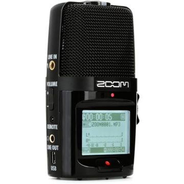 Zoom H2n Handy Recorder for Quality Audio Recording