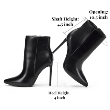 Elisabet Tang Women Heeled Ankle Booties for Fashionable Comfort