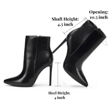 Elisabet Tang Women Heeled Ankle Booties for Fashionable Comfort