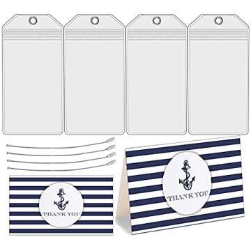 Cruise Luggage Tag Holders for Carnival, Princess & NCL Cruises 4 Packs, Fits All Carnival, Princess & NCL Cruises Line Ships & Tags for Cruises in 2024-2025