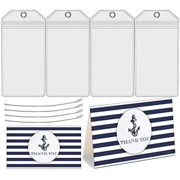 Cruise Luggage Tag Holders for Carnival, Princess & NCL Cruises 4 Packs, Fits All Carnival, Princess & NCL Cruises Line Ships & Tags for Cruises in 2024-2025