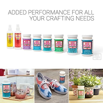 Versatile Mod Podge Dishwasher Safe Sealer, Glue, and Finish