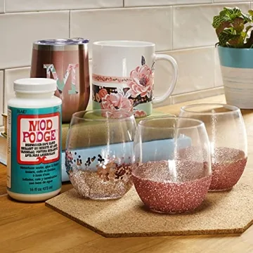 Versatile Mod Podge Dishwasher Safe Sealer, Glue, and Finish