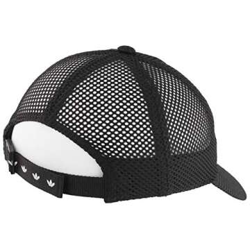adidas Women's MESH Strapback - Stylish & Comfortable Black Cap