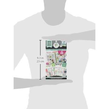 me & my BIG ideas PPSV-15 Create 365 The Happy Planner Sticker Value Pack Planner, BIG Memory Planning