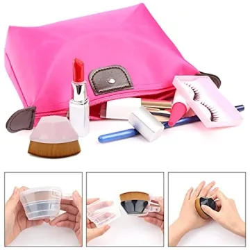 BEAHOT 4 Pack Foundation Makeup Brush with Protective Case