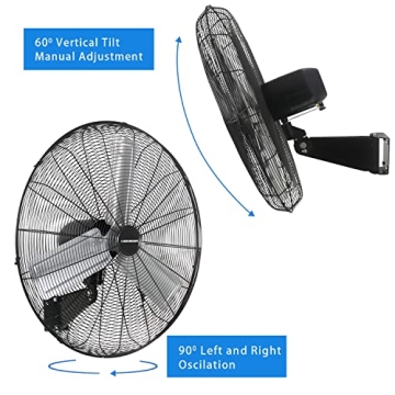 Buy KEN BROWN 30 Inch Industrial Wall Mount Fan Online
