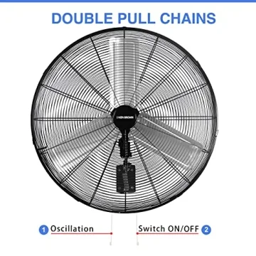 Buy KEN BROWN 30 Inch Industrial Wall Mount Fan Online