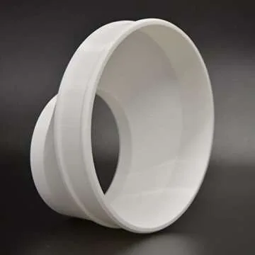 Perfect 6" Exhaust Adapter for Glowforge Laser Cutter
