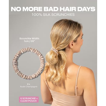 Luxurious Silk Scrunchies for All Hair Types | SUNDAYSILKS™