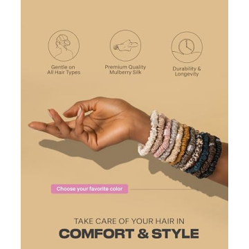 Luxurious Silk Scrunchies for All Hair Types | SUNDAYSILKS™