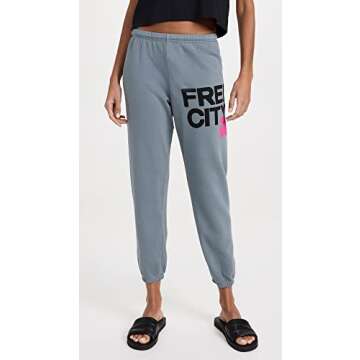 FREECITY Women's Large Sweatpant