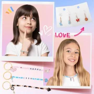 Funtopia Charms for Jewelry Making, 310pcs Gold Enamel Charms for Bracelets Necklace Keychain Earring Making, Assorted Cute Metal Pendants Bulk for DIY Craft Supplies