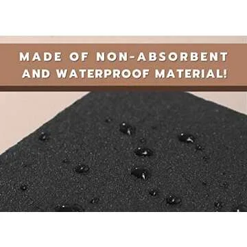 Polar Whale Coffee Espresso Capsule Drawer Organizer Tray Insert Compatible with Nespresso Vertuo VertuoLine for Kitchen Home Office Waterproof Washable Black Foam 36 Compartment 12.6 X 17.9 Inches