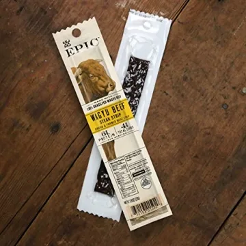 EPIC Wagyu Beef Jerky Strips - Protein Snack for All