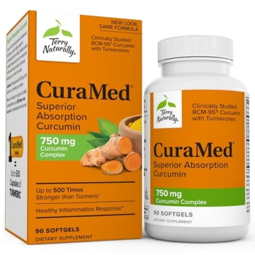 CuraMed 750 mg Curcumin Complex - Superior Absorption