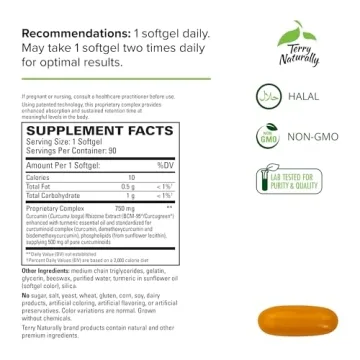 CuraMed 750 mg Curcumin Complex - Superior Absorption