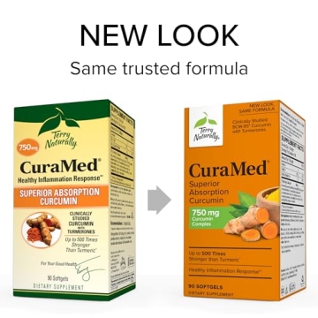 CuraMed 750 mg Curcumin Complex - Superior Absorption